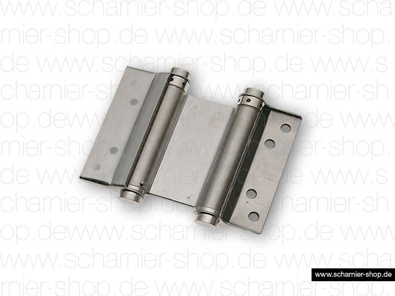 Pendeltürscharnier 3037-75 beidseitig Edelstahl V2A / EUR 21,80